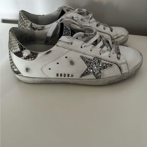 Golden goose superstar sneakers size 7 limited edition